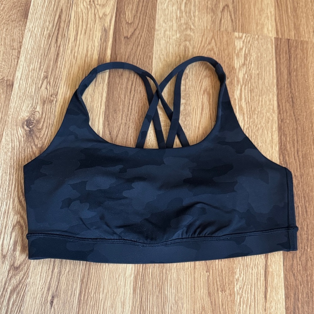 Black Cam Sports Bra Lululemon